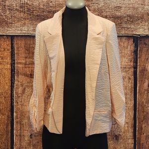 Maurices peach blazer new size 1